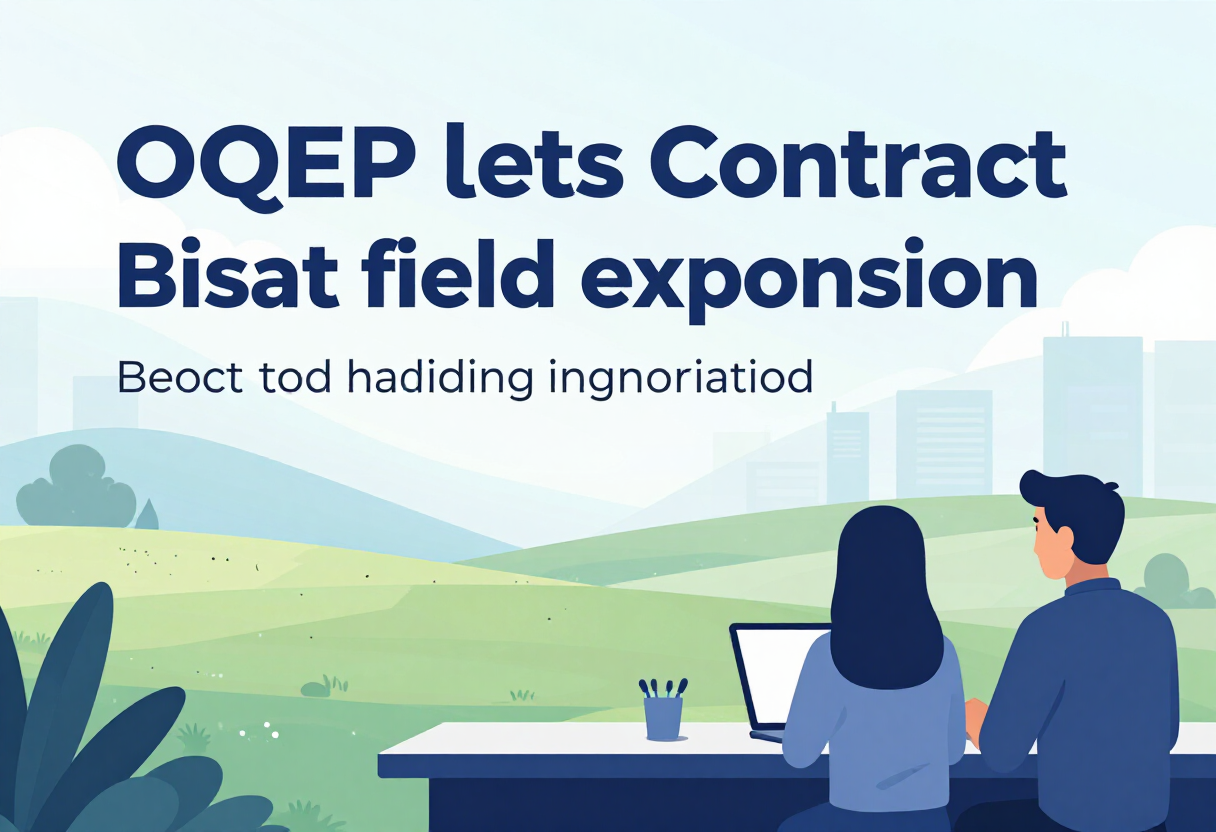 OQEP lets contract for Bisat field expansion project in Oman