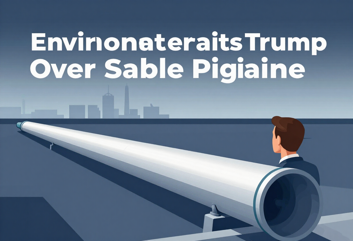 Environmentalists Sue Trump Administration Over Sable Pipeline Permit as County Leaders Push Back - News Channel 3-12
