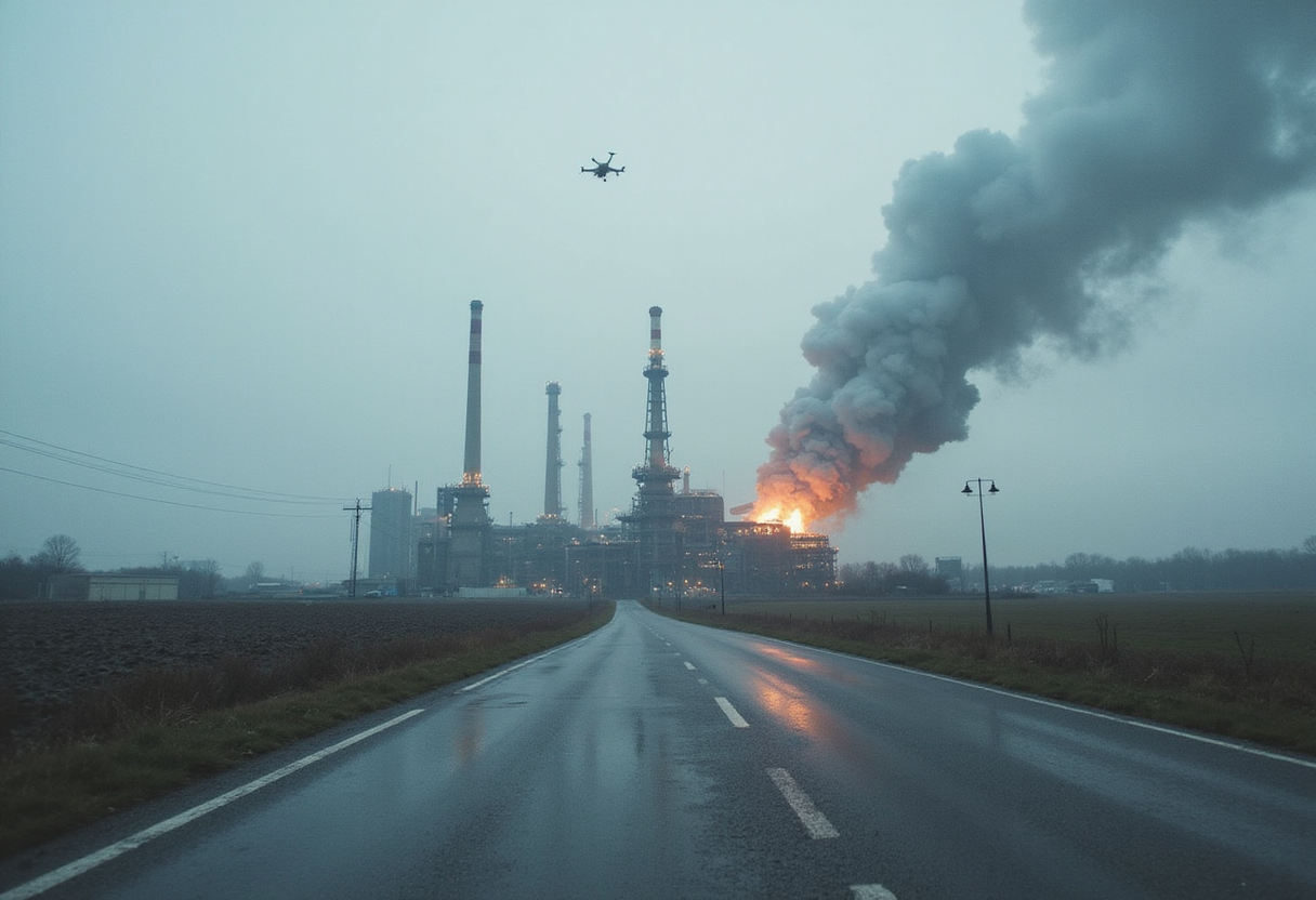 Ryazan Oil Refinery Attacked by Drones: Russia Reports Fire at Plant - Прямий