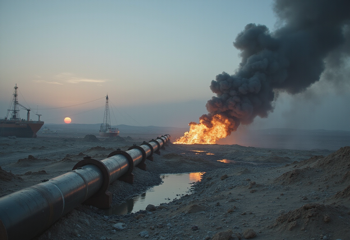 Saudi Pipeline Attack Risks ‘Disastrous’ Loss of Oil as Fighting Escalates - The New York Times