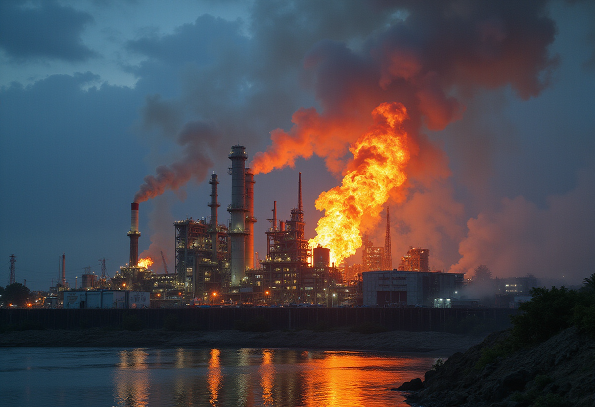 Fire at petrochemical plant in eastern India injures at least 20 people - AP News