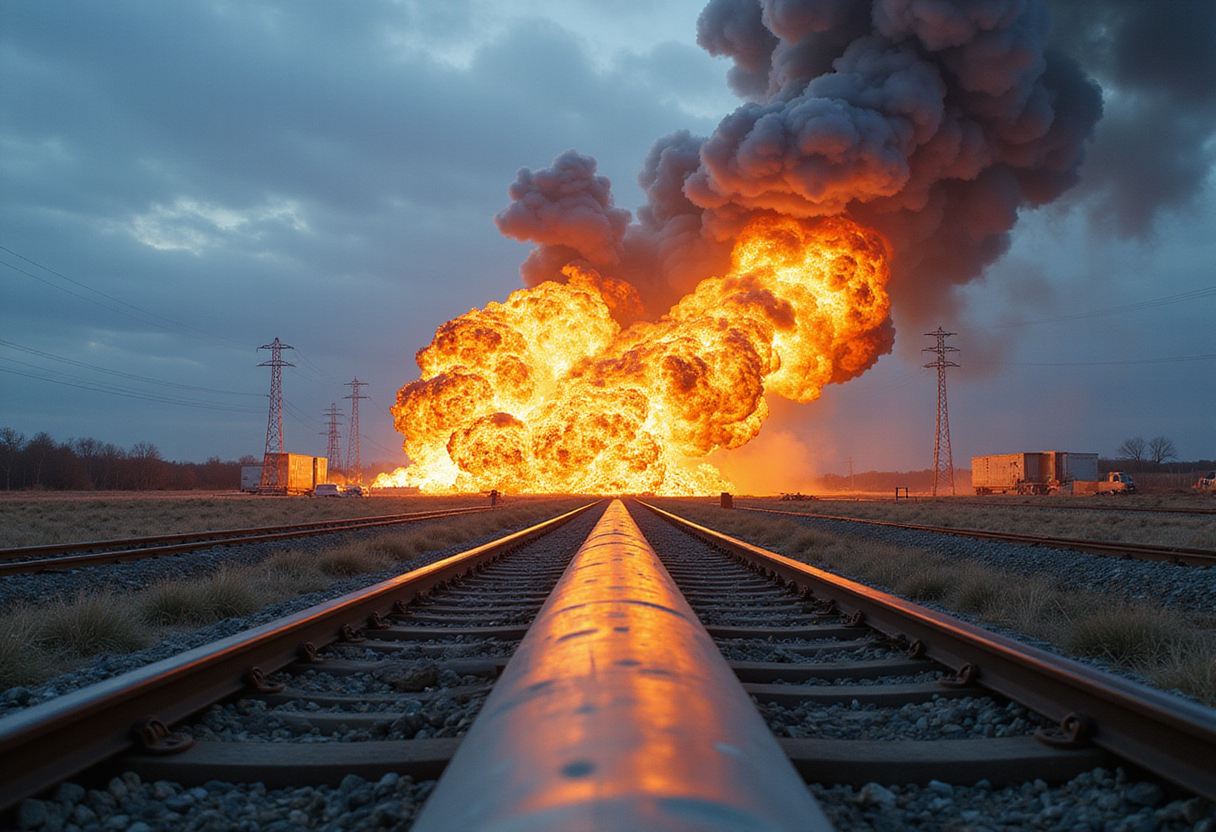 A gas pipeline connecting Central Asia to Europe exploded in Russia - Apa.az