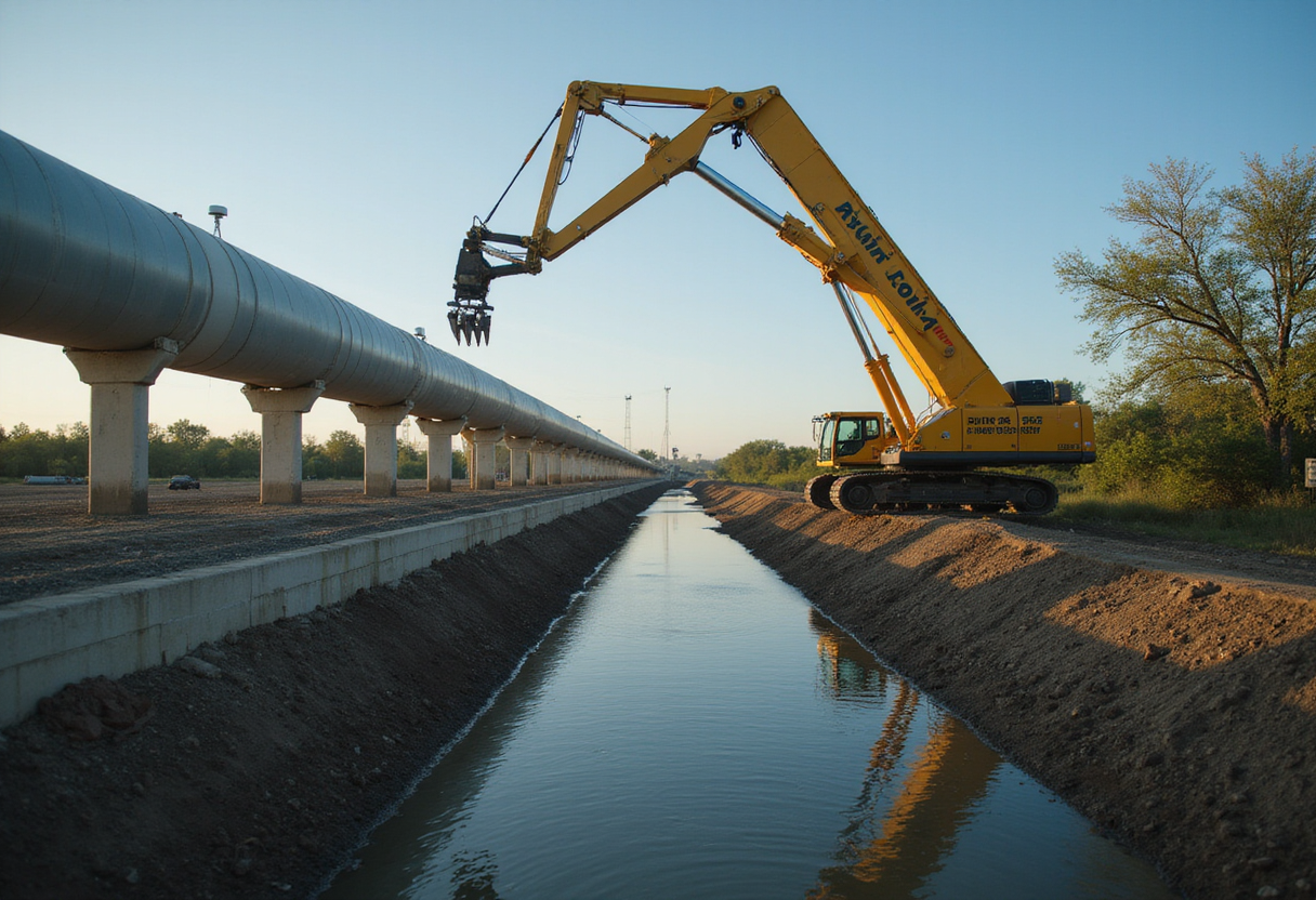 $1B Louisiana-to-Texas Gas Pipeline Reaches Finish - Engineering News-Record
